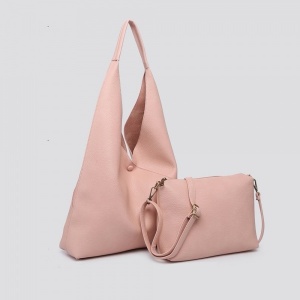 2 in 1 Slouch Bag - Pink